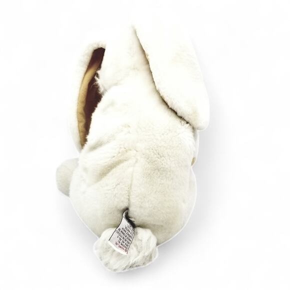 GUND Bunny Rabbit Floppy Eared White w/ Tan Ears #43939 - Picture 5 of 9